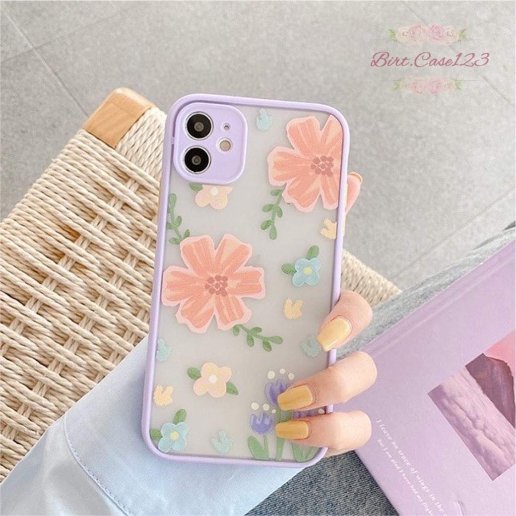 SOFTCASE CHOICE CUSTOM FLOWER OPPO VIVO SAMSUNG REALME XIAOMI IPHONE INFINIX FOR ALL TYPE BC6565