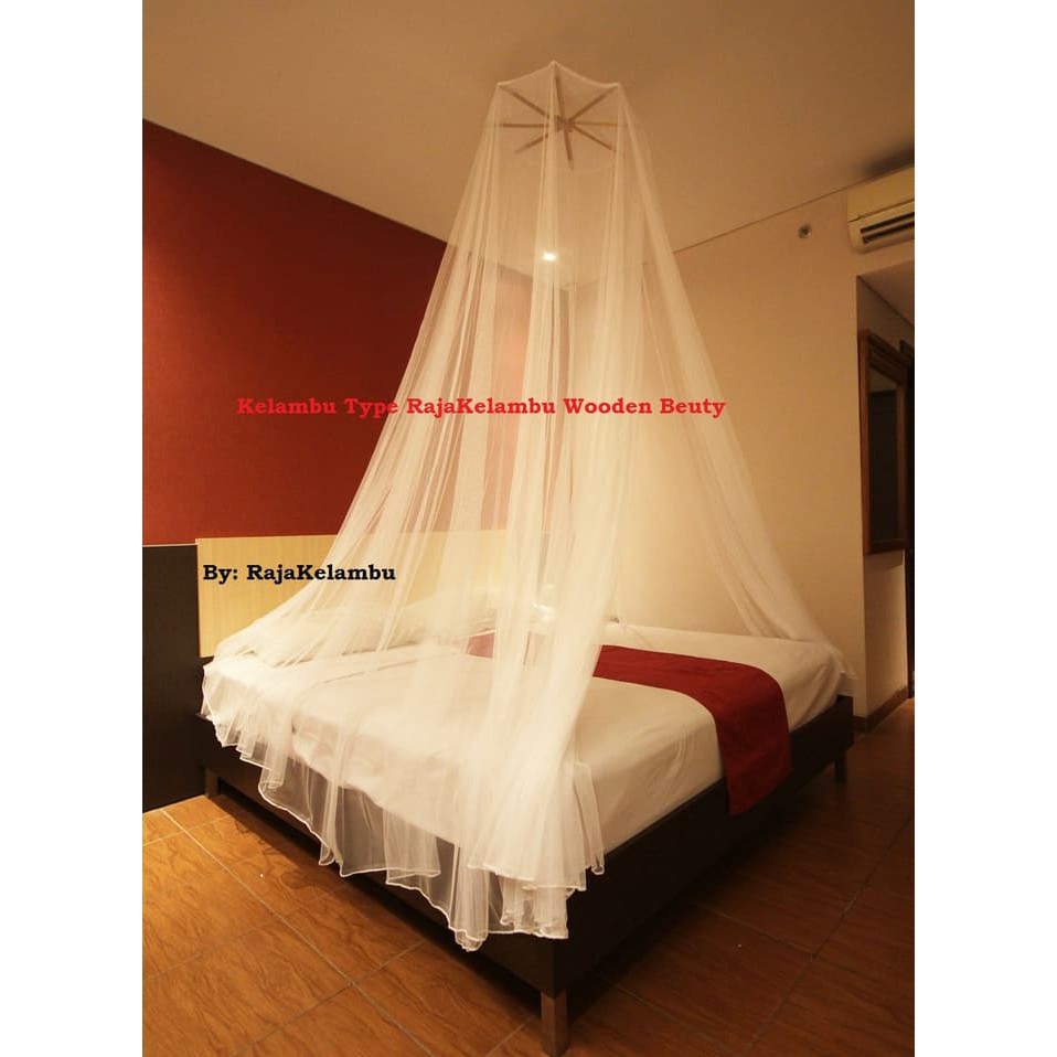 kelambu Nyamuk Wooden Beuty   Kelambu Gantung anti nyamuk
