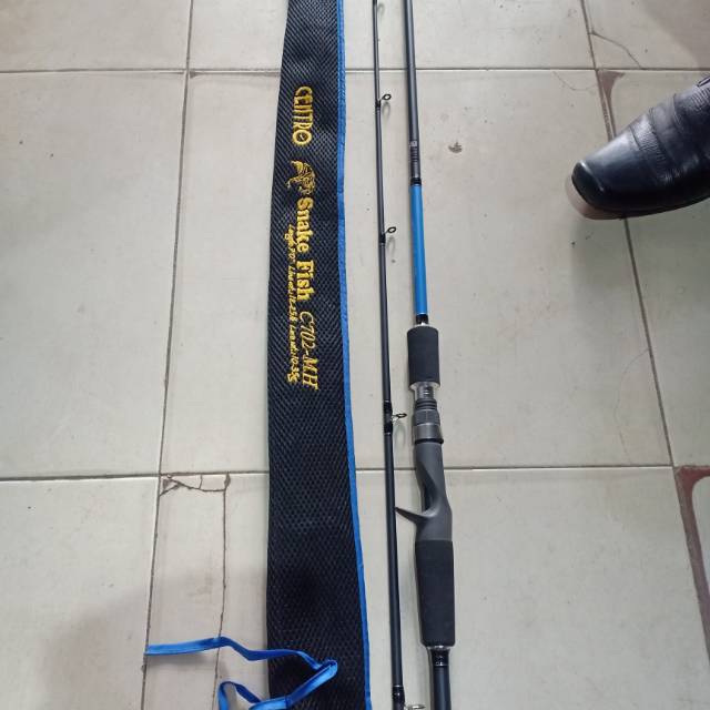 Stik/joran/rod centro snake fish c702mh
