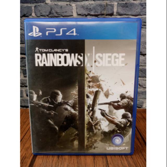 BD PS4 Tom Clancys Rainbow Six Siege .. game cd kaset bluray playstation4