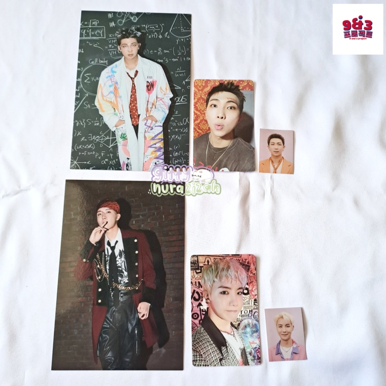 BTS 2022 SEASON GREETING SHARING GOODS MEMBER SET RM JHOPE ID PHOTO PHOTOCARD PC POSTCARD