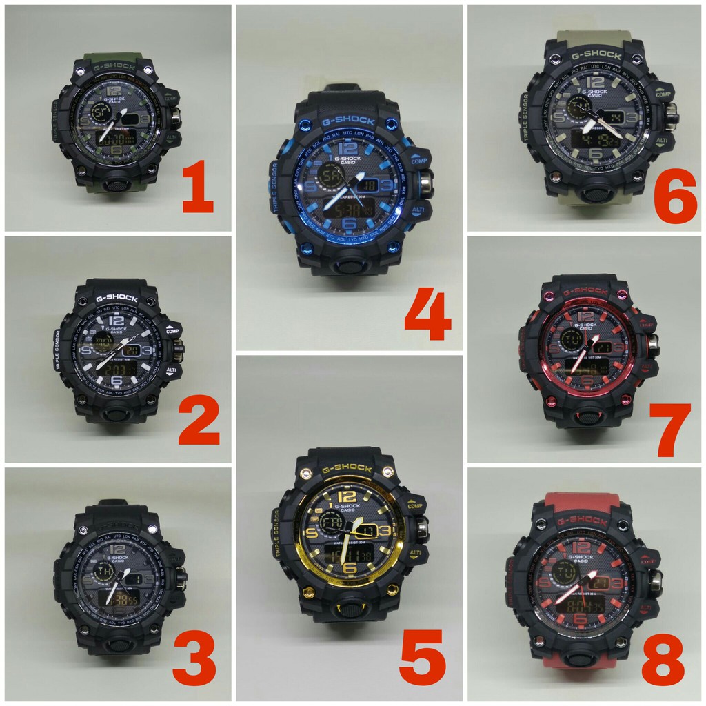 JAM TANGAN SPORT PRIA TERLARIS !! FREE BOX