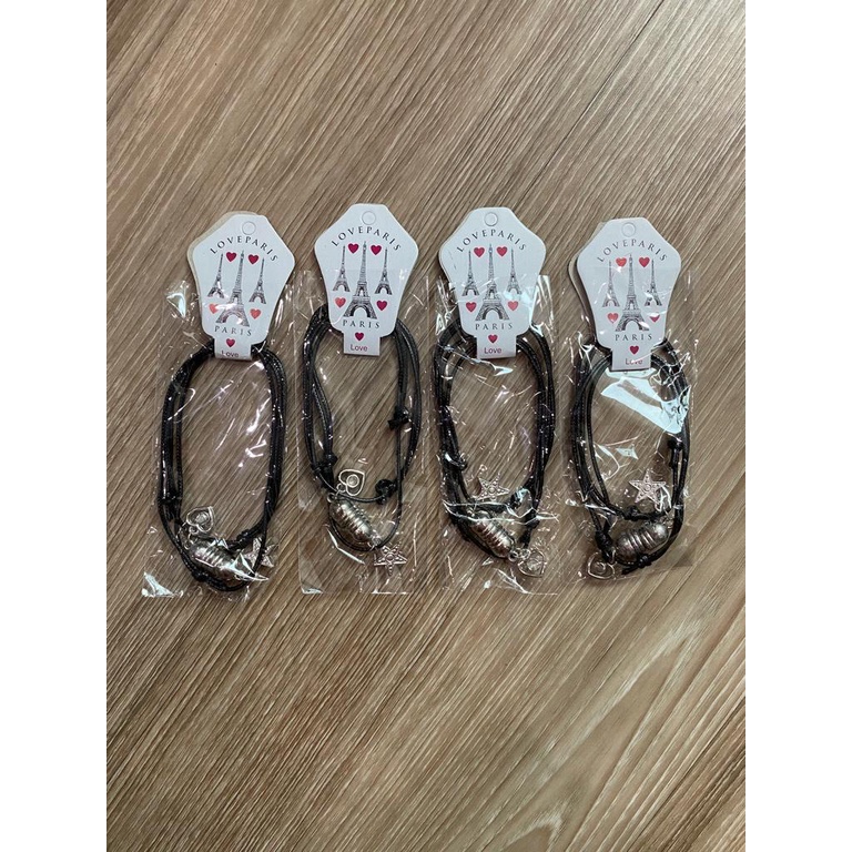 GCM01 Gelang Couple Magnet Gelang Tali Couple Pasangan Persahabatan unik