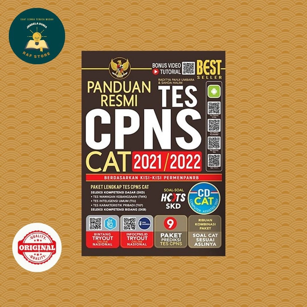 PANDUAN RESMI SELEKSI TES CPNS CAT 2021/2022