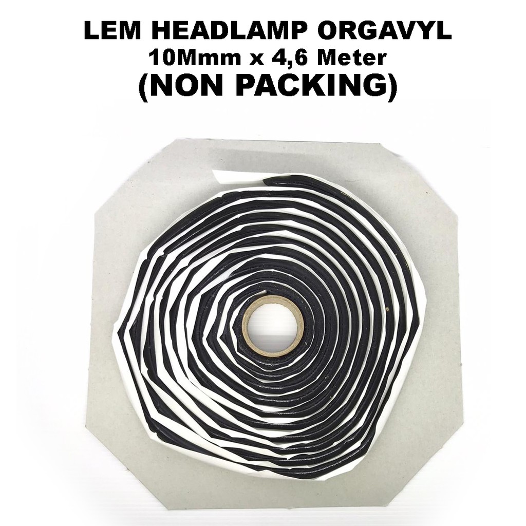 LEM HEADLAMP HEAD LAMP BAKAR ORGAVYL 10 mm x 4,6 m