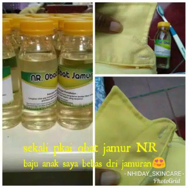 Obat Jamur Baju NR 80 ml Kebersihan Pakaian Sabun Pembersih Bebas Jamur Binatu