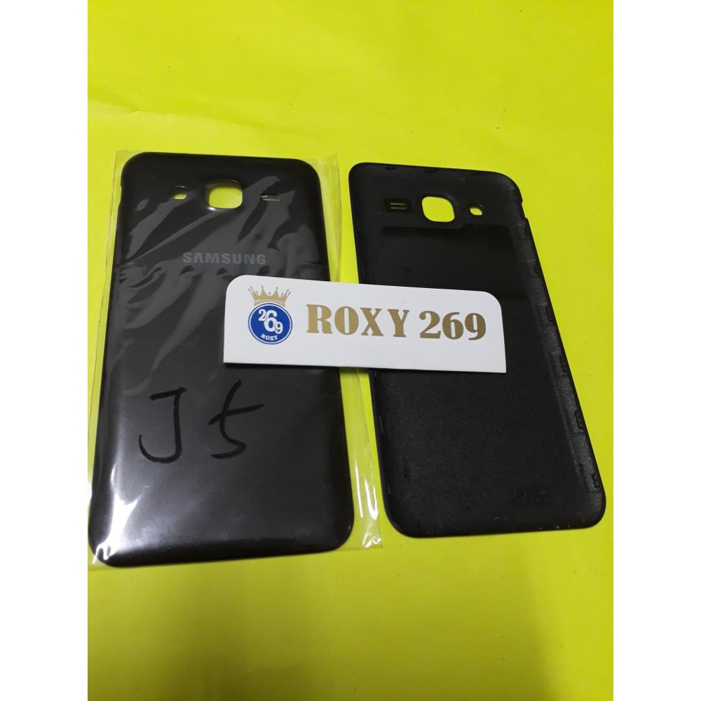 Tutup Hp SAMSUNG J5 / J500 BLACK Backdoor Cesing Belakang Handphone SAMSUNG J 5 J500 J5 2015 HITAM