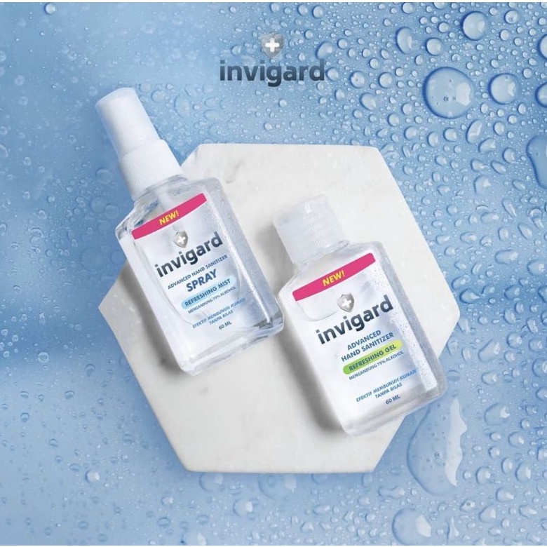 INVIGARD ADVANCED HAND SANITIZER ISI 60 ML