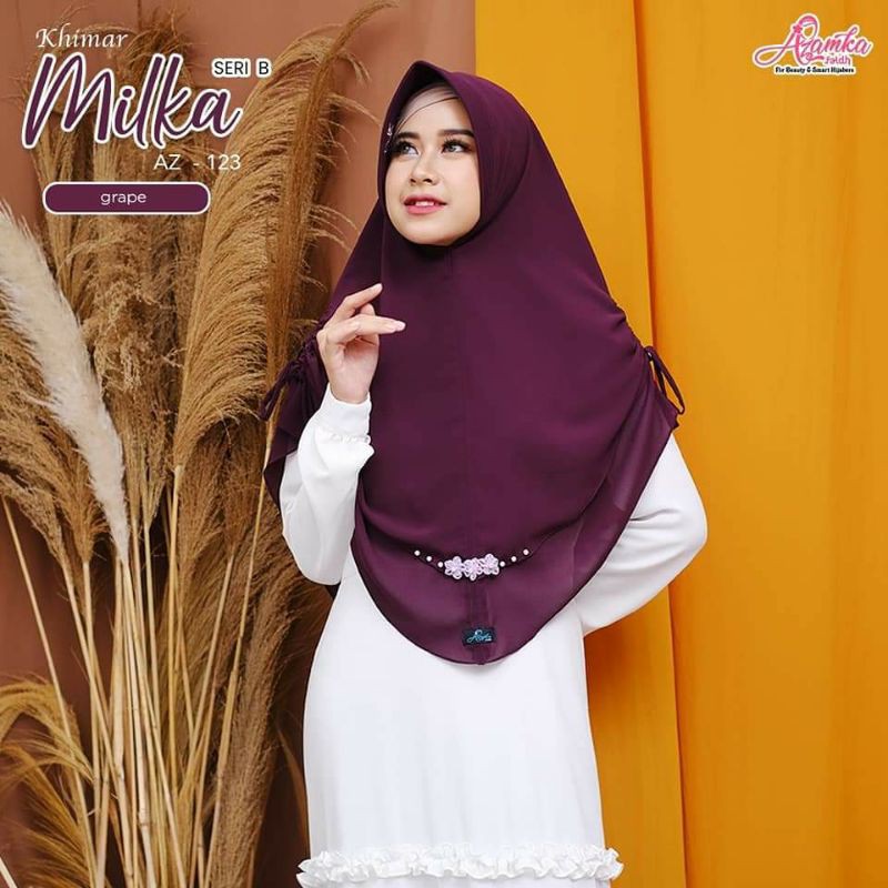 HIJAB AZAMKA || KHIMAR MILKA || HIJAB CANTIK 2 LAYER