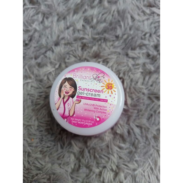 Ecer Sunscreen (krim siang) BRILLIANT SKIN 10gr