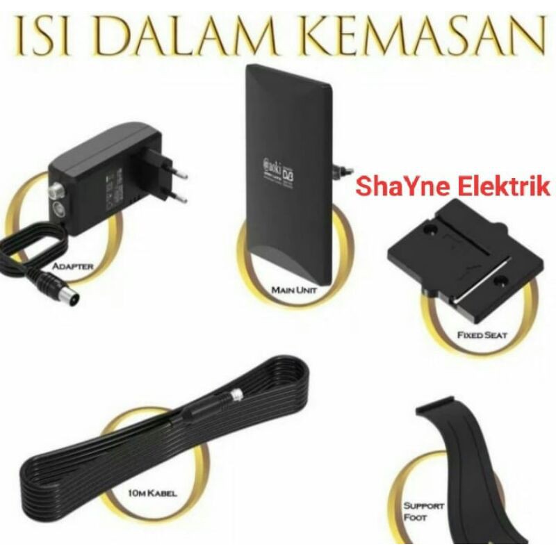 Antena Tv Digital Aoki AT-3000 Bisa Indoor&amp;Outdoor