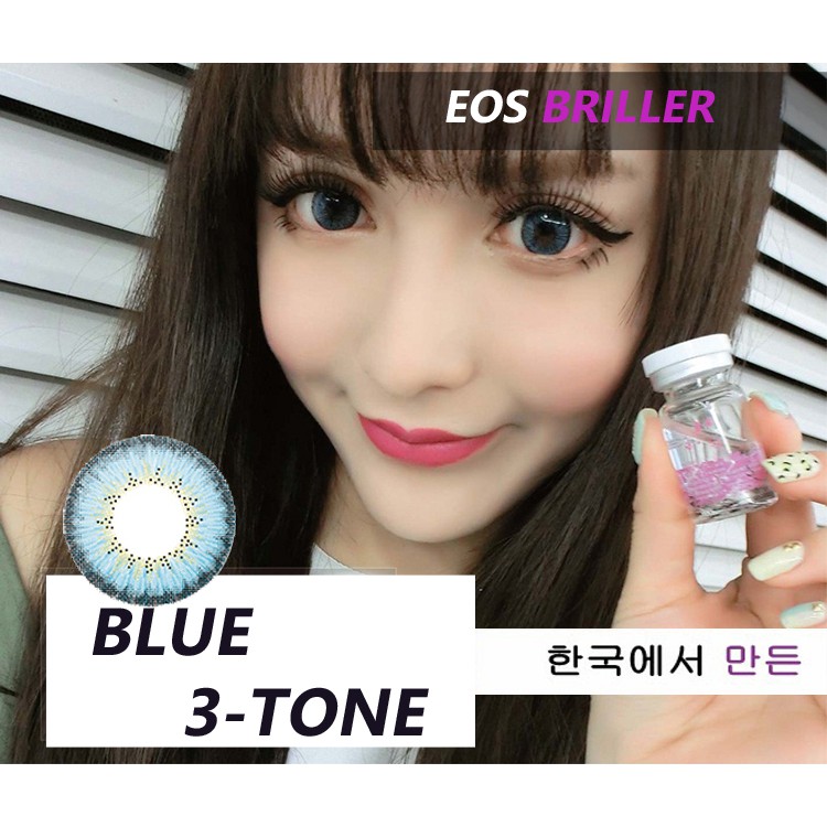 Softlens EOS Briller - Soflens Warna Gray Brown Blue Green