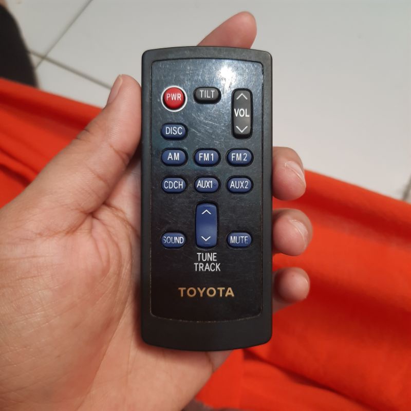 REMOTE REMOT TAPE MOBIL TOYOTA EUR7641090 ORIGINAL ASLI