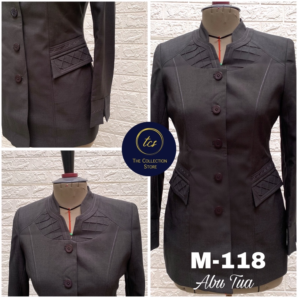 BLAZER BELLAGIO WANITA FORMAL POLOS, Seragam Guru, Blazer Guru, Jas Guru Abu Tua