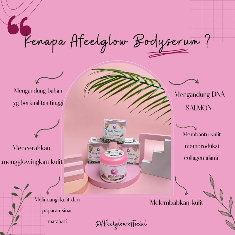 Afeel Glow Body Serum
