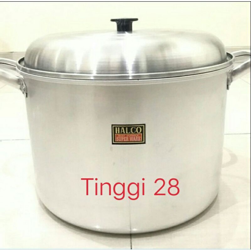 Panci TL 28 Cm Halco / Panci Tinggi 28 Cm Halco Aluminium