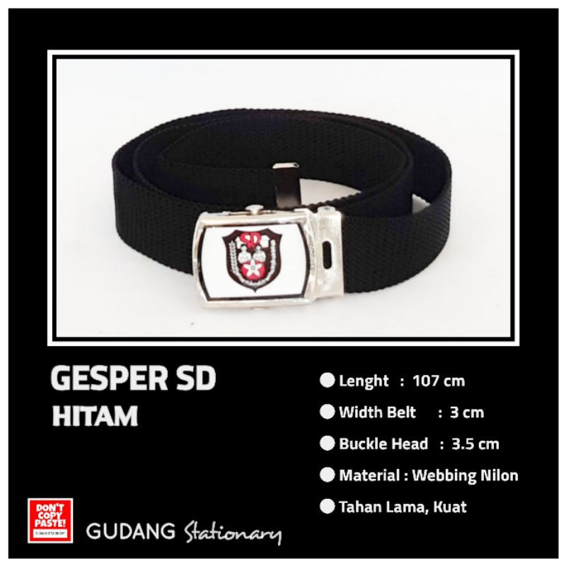 Gesper Seragam SD