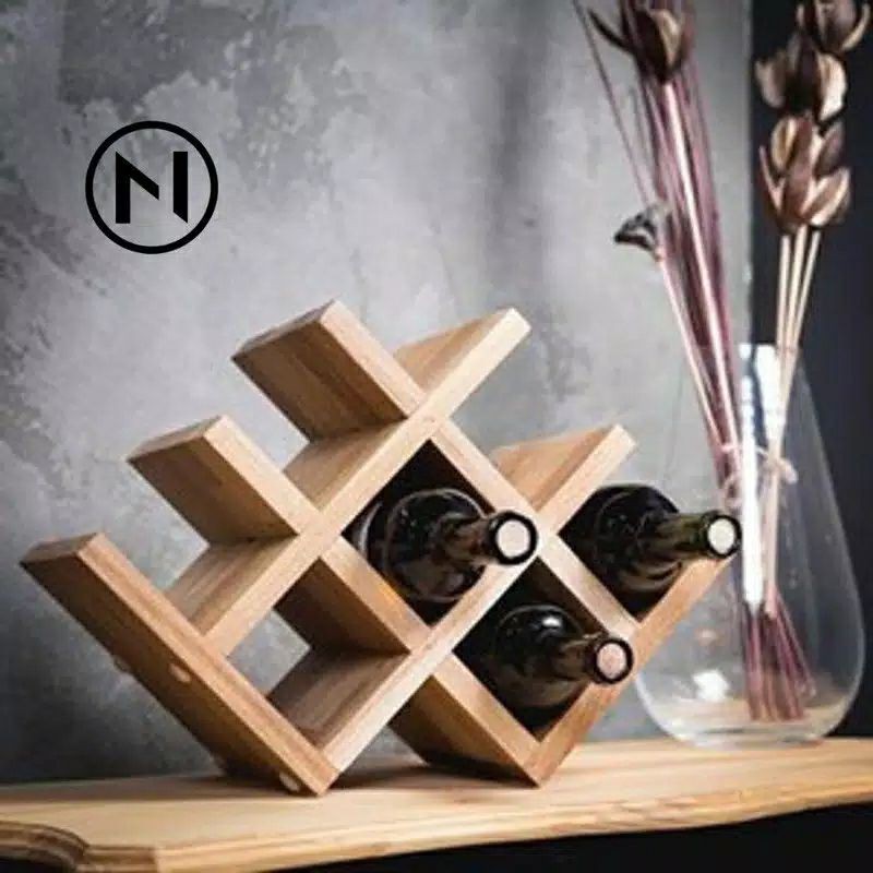 Rak wine / rak minuman untuk cafe atau bar