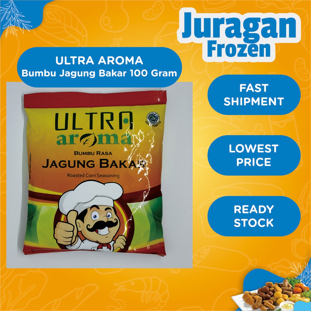 

Ultra Aroma Bumbu Tabur Jagung Bakar 100 Gram