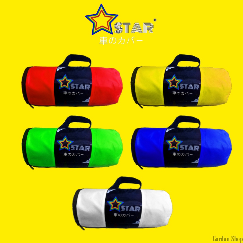 Body Cover STARLET KOTAK Garis 2 WARNA Penutup Pelindung Bodi Mobil Starlet Kotak PREMIUM