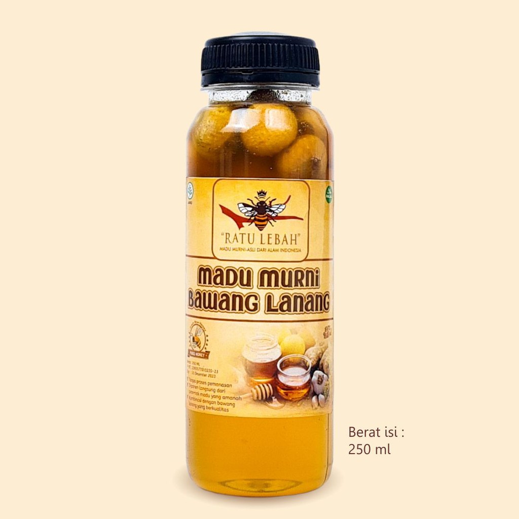 

Madu Murni Bawang Lanang 250 ML Asli Ratu Lebah