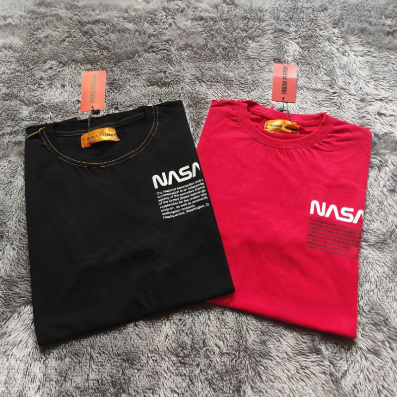 Kaos Tshirt Nasa X Heron Preston Mirror