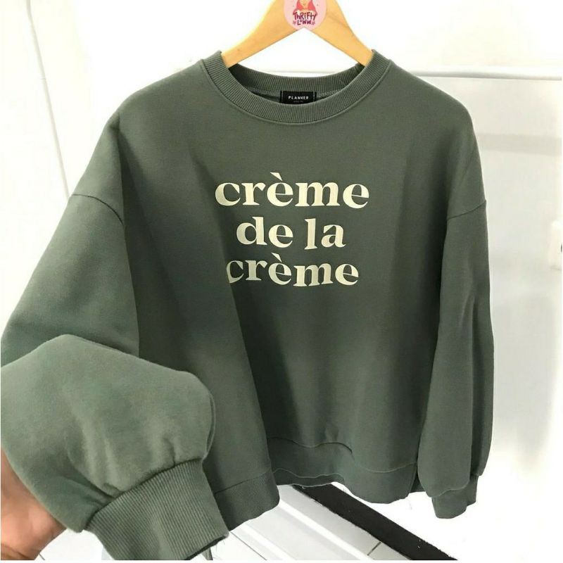 CREME DE LA Sweater Fleece