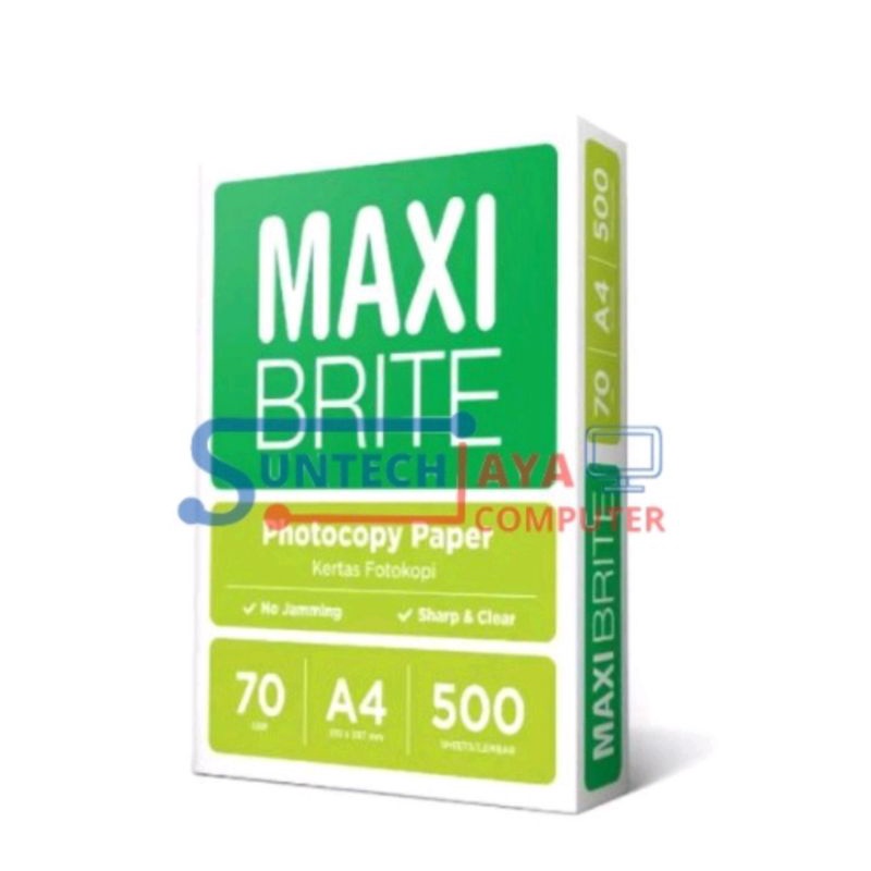 

Kertas HVS A4 70 gr / 70GSM 500 Lembar, Kertas FotoCopy/ Print