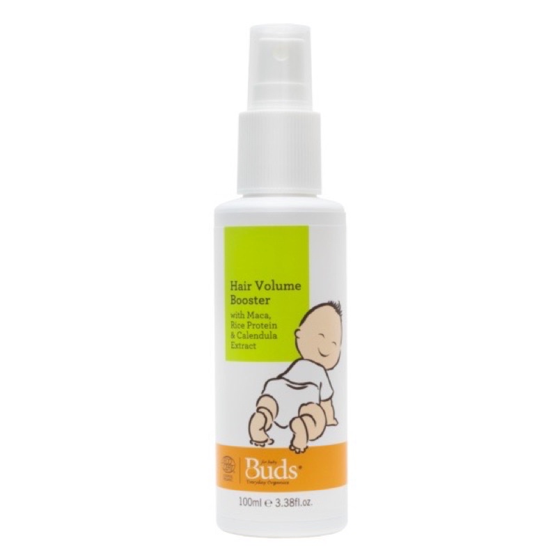 Buds Organic Hair Volume Booster / Spray Penumbuh Rambut Bayi