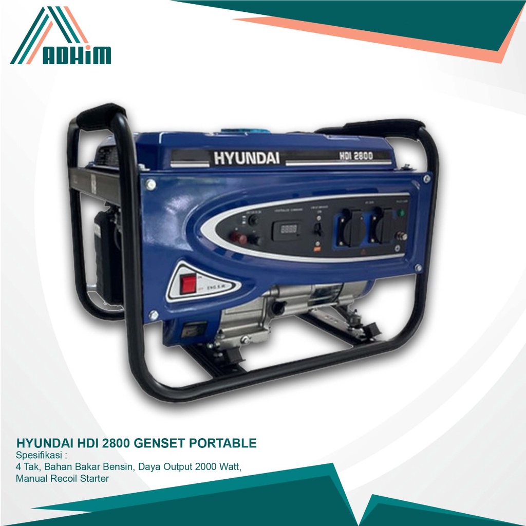 HYUNDAI HDI 2800 GENSET PORTABLE