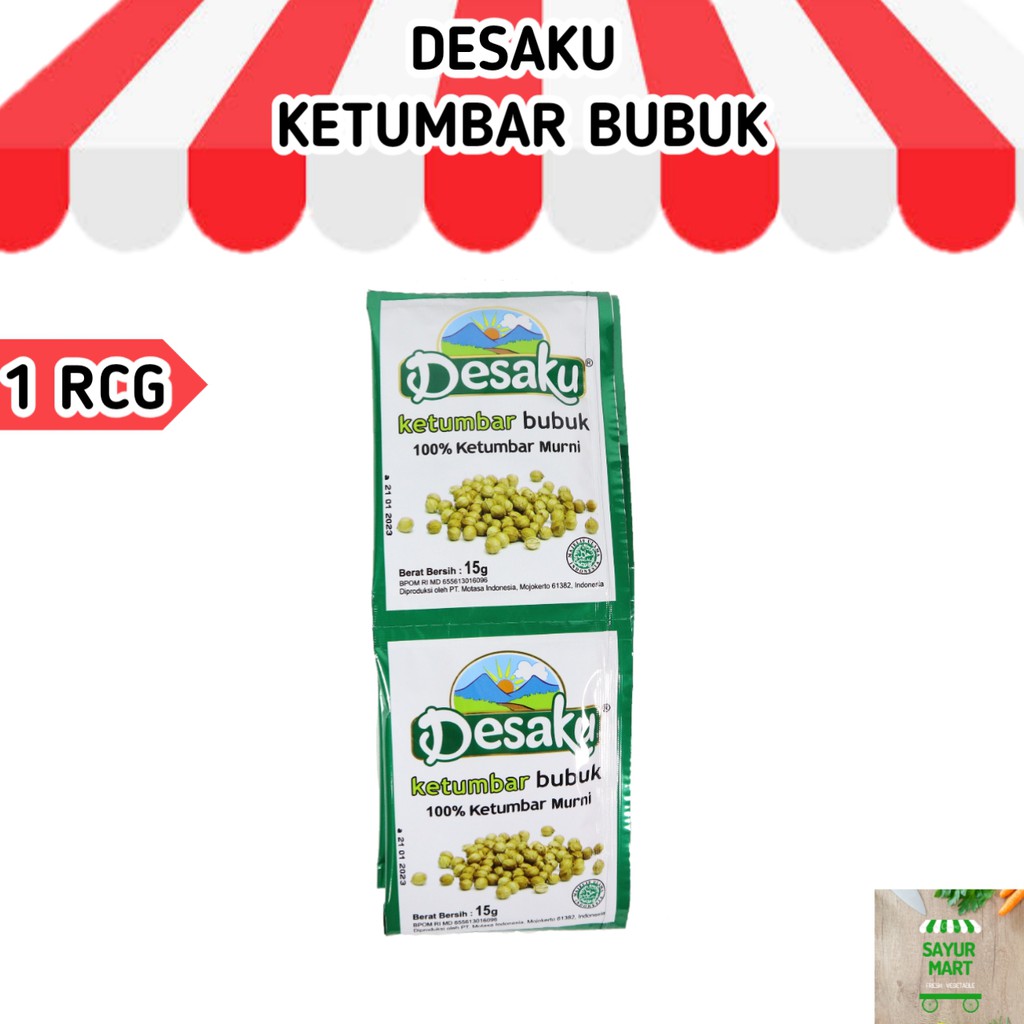 

Desaku Ketumbar Bubuk - Isi 12 Sachet