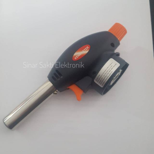 Kepala Gas / Alat Las Portable / Korek Gas Torch Kenmaster Burner Mini / Pemantik Gas Bakat Sushi