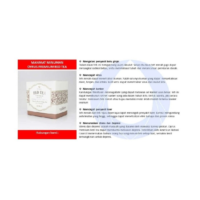 

Tea Premium Teh Red Organic Kesehatan 100 Limited Unik