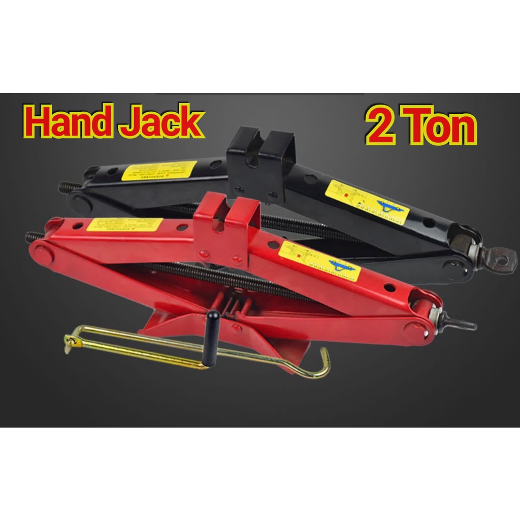 2Ton Dongkrak Jembatan 2 Ton Mobil Sedan Scissor Jack 2Ton mobil hand Jack - dongkrat mobil