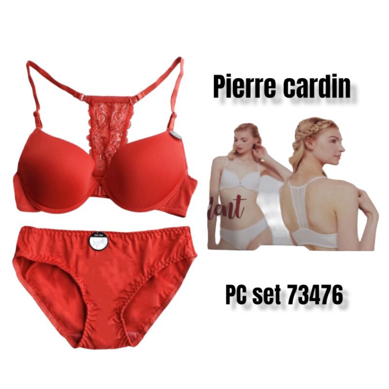 Harga promo bra set Pierre Cardin kait depan UK ,32B