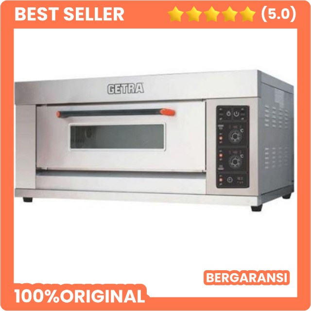 GETRA GAS BAKING OVEN GETRA RFL-12SS 1DECK 2LOYANG OVEN ROTI PEMANGGANG KUE ROTI PUSAT MESINSEMARANG