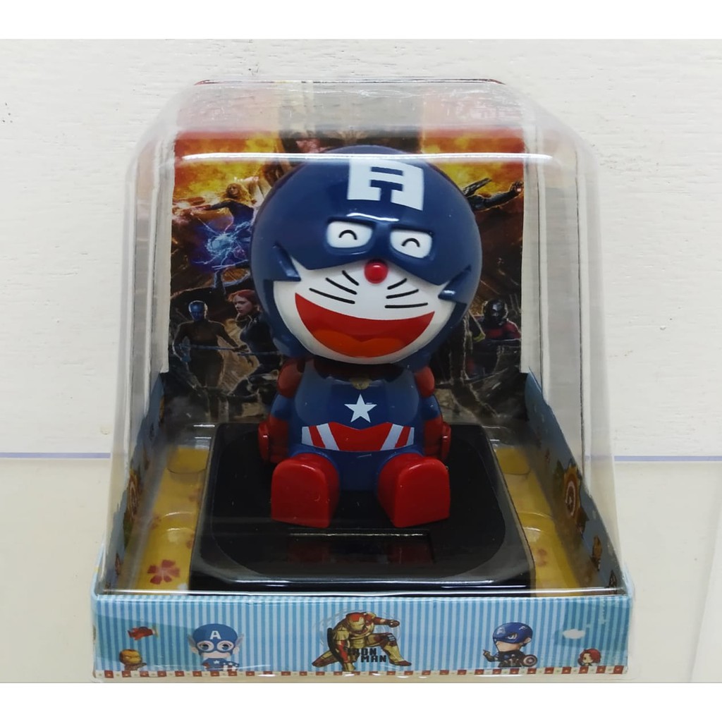 Pajangan Solar Doraemon X Captain