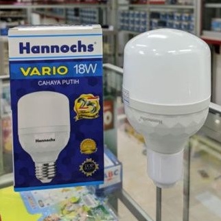 Lampu led hannochs vario 18 watt nyala putih