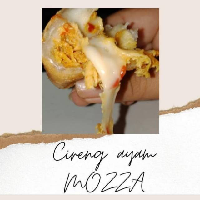 

Cireng ayam mozza