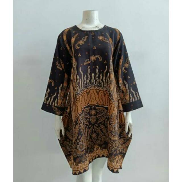 MAURA TUNIK BATIK DOBBY BUMIL FRIENDLY│MAURA DRESS BUMIL BATIK DOLBY |