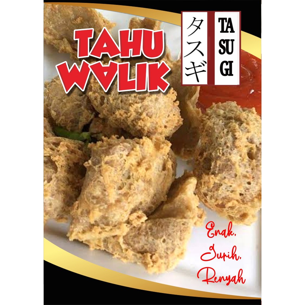 

TAHU WALIK TASUGI (TAHU BASO CRISPY)