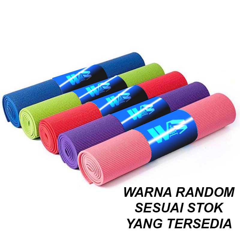 COD Matras Olahraga Yoga Senam Karpet Alas Yoga Mat Pilates Gym Anti Slip C45