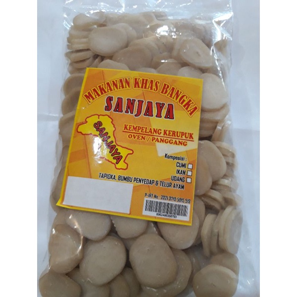

Kerupuk tenggiri mentah mini sanjaya 500 gr