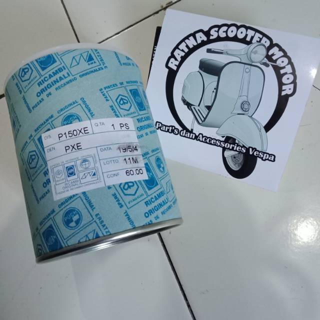 Seher piston vespa merk ricambi original 11M