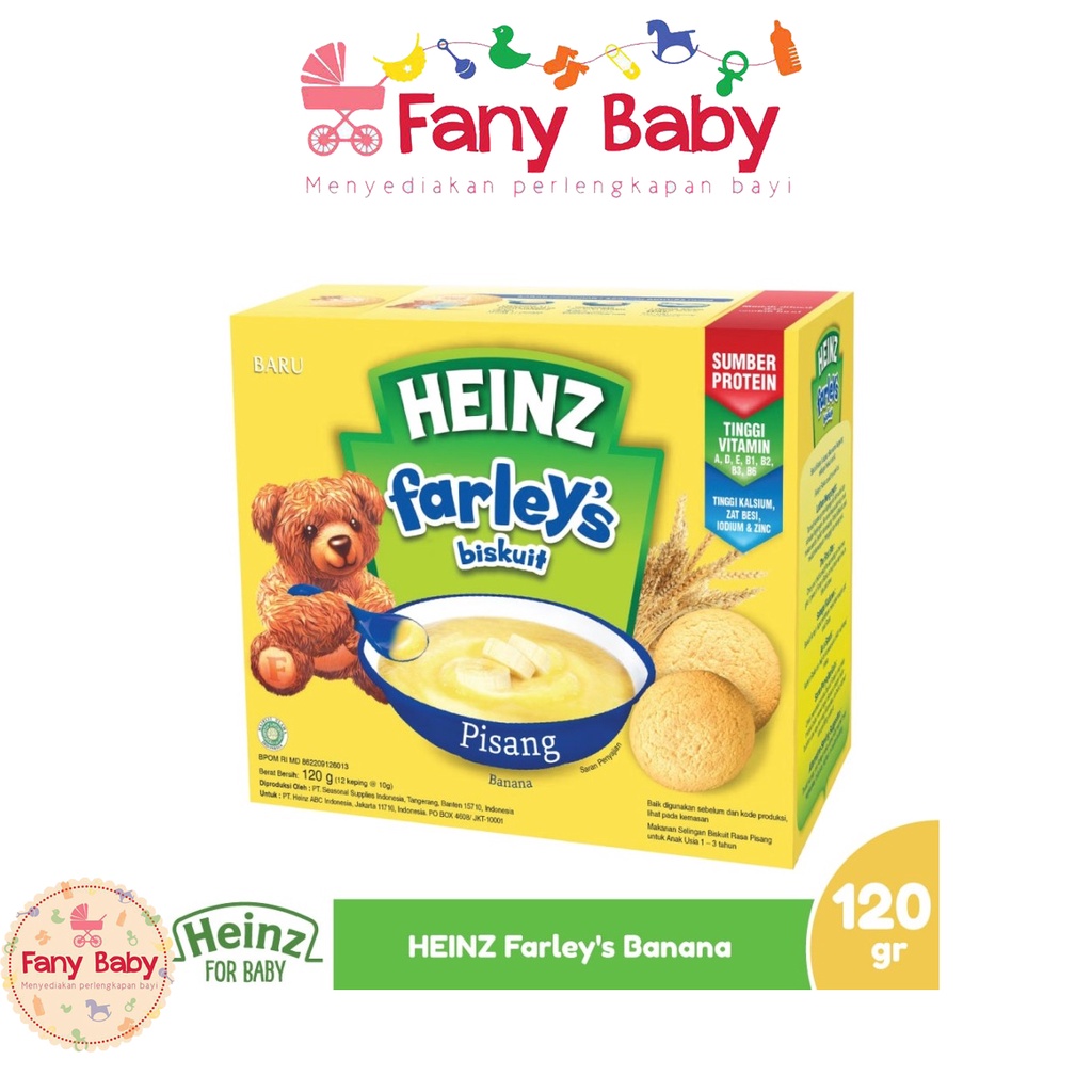 HEINZ FARLEY'S BISKUIT BAYI 120GR