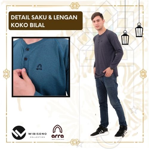 Arra Bilal Yusuf Baju Koko Pria Dewasa