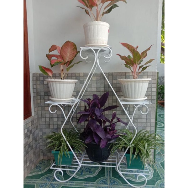 STANDING RAK POT BUNGA 6 SUSUN/RAK POT BESI UNTUK TANAMAN (COD)