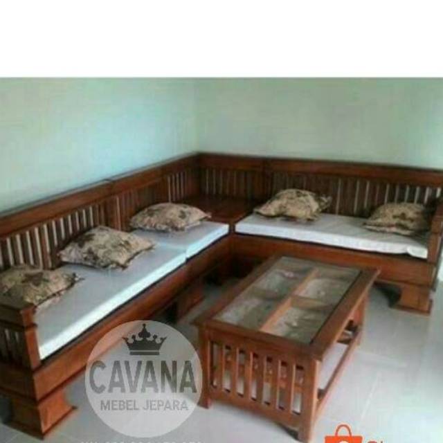 Kursi sudut minimalis, mebel jepara