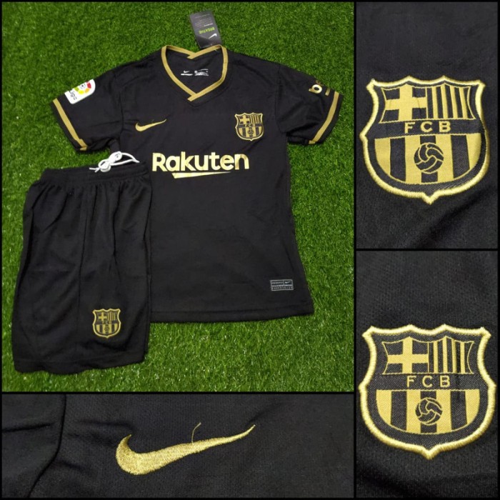 Jersey barcelona away kids 2020-2021 grade ori
