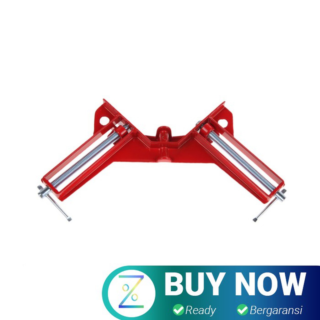 Corner Clamp Penjepit Sudut Frame Kaca Kayu Angle 90 Derajat Max Range